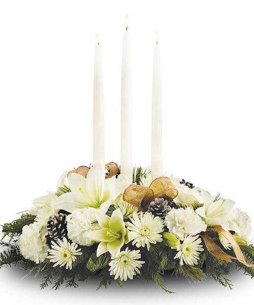 Holiday in White Fort Worth Florist Flower Delivery Fort Worth, TX