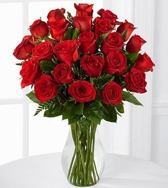 18 Red Roses Fort Worth Florist Flower Delivery Fort Worth, TX