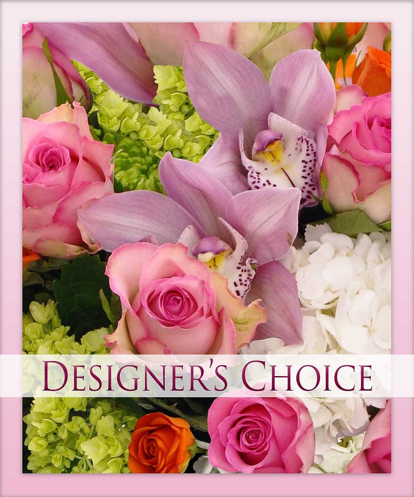 Designer's Choice Flower Arrangement by Gordon Boswell