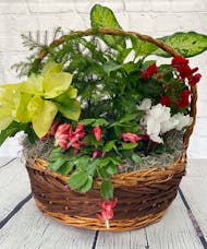 Christmas Garden Basket