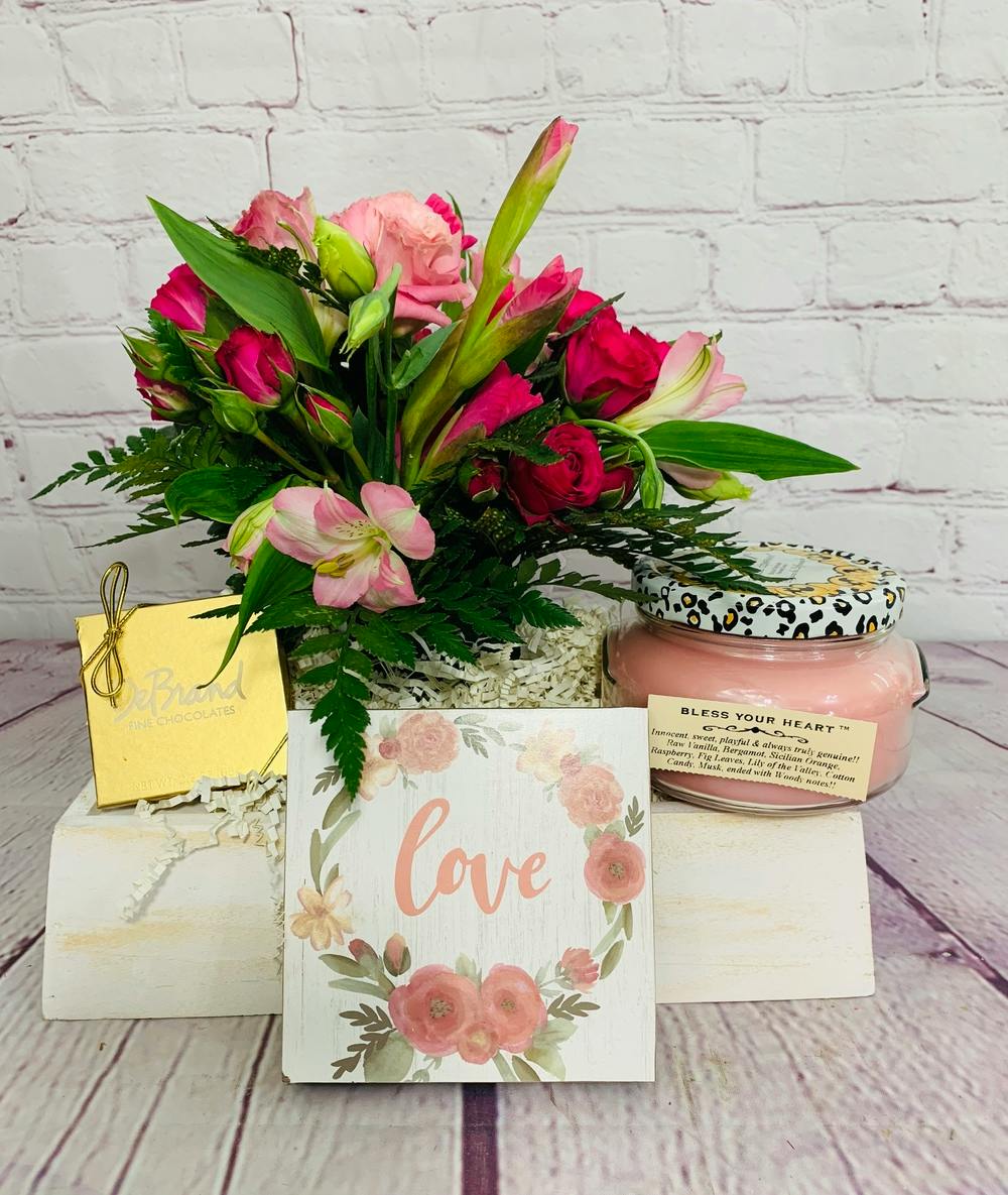 Bless Your Heart Tyler Candle Gift Set Fort Worth (TX) Flowers